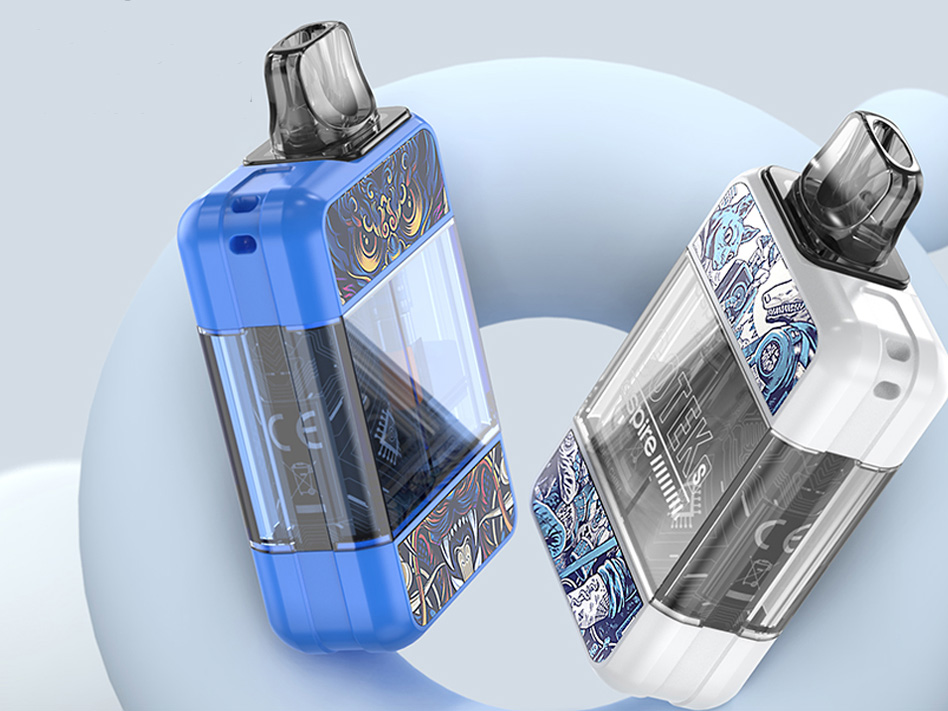 Синий и серебристый  Gotek S Pod Kit 