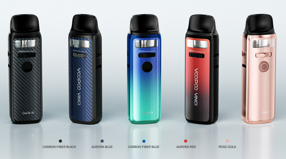 Цветовая палитра VOOPOO VINCI 3 