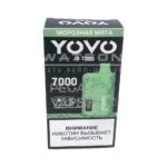 Электронная сигарета Chillax YOVO 7000  (Морозная мята)