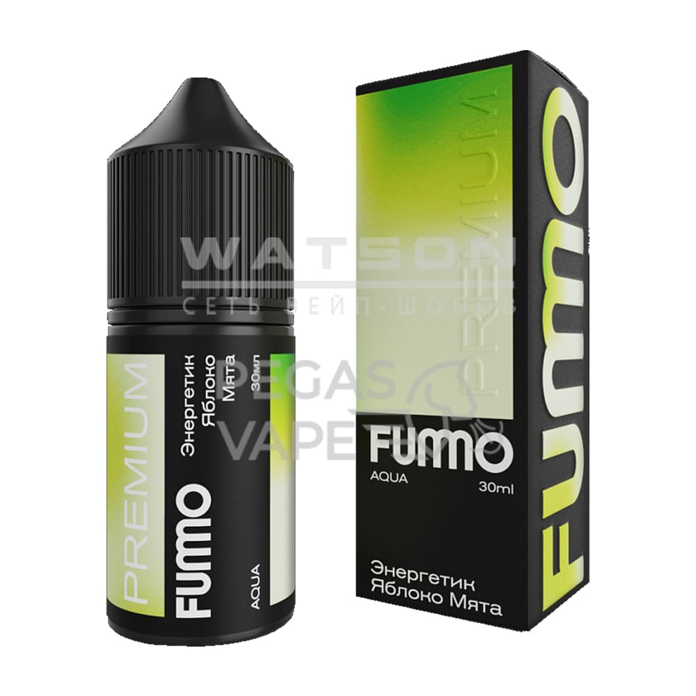 Жидкость FUMMO AQUA (Энергетик яблоко мята) 30 мл 2% (20 мг/мл) Жидкость FUMMO AQUA (Энергетик яблоко мята) 30 мл 2% (20 мг/мл)
