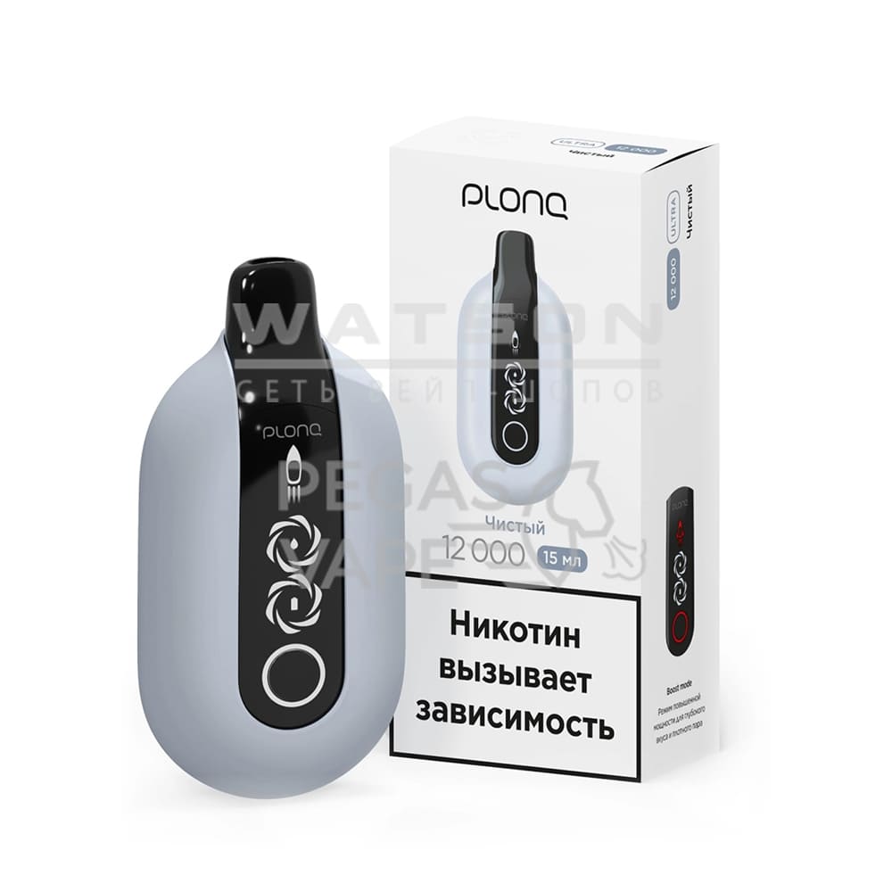 Электронная сигарета PLONQ ULTRA 12000 (Чистый) Электронная сигарета PLONQ ULTRA 12000 (Чистый)