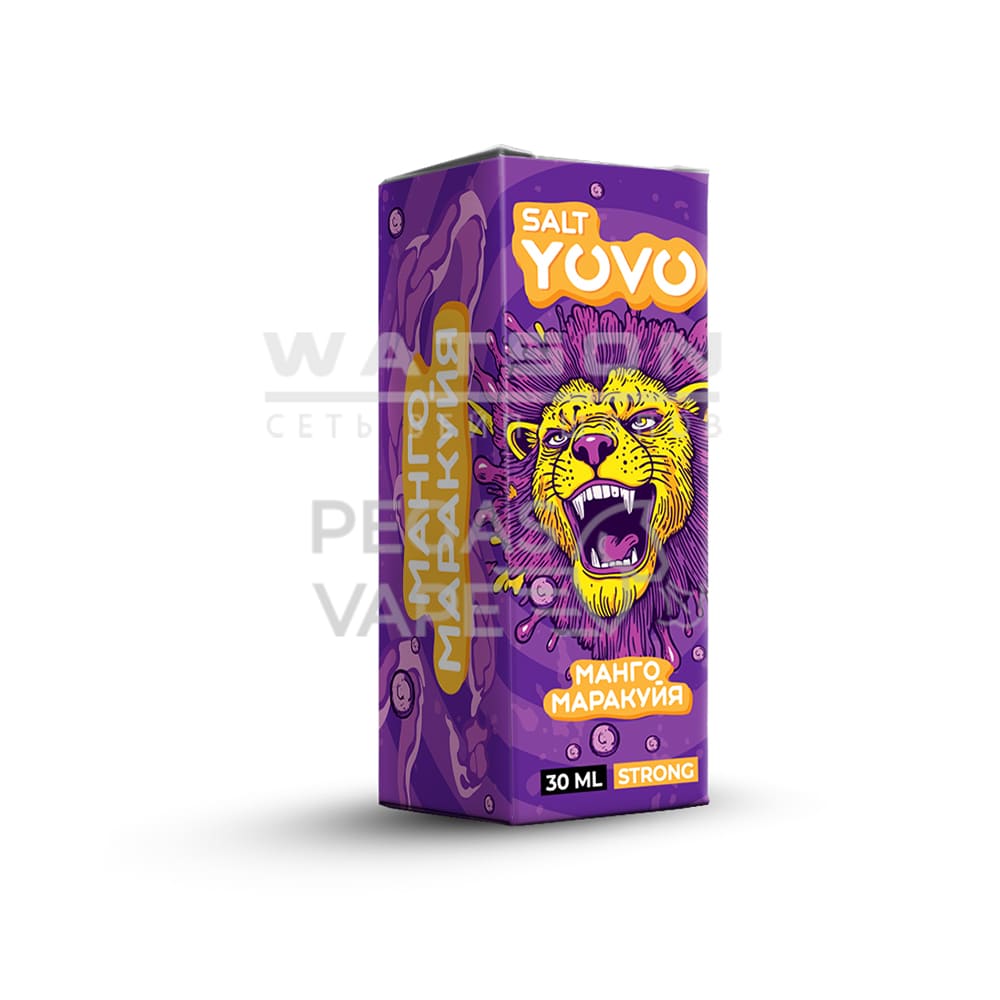 Жидкость YOVO Salt Strong (Манго маракуйя) 30 мл 2% (20 мг/мл) Strong Жидкость YOVO Salt Strong (Манго маракуйя) 30 мл 2% (20 мг/мл) Strong