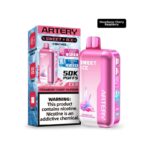 Электронная сигарета Artery CL6 50000 (NIC+ICE edition)  (Клубника вишня малина)