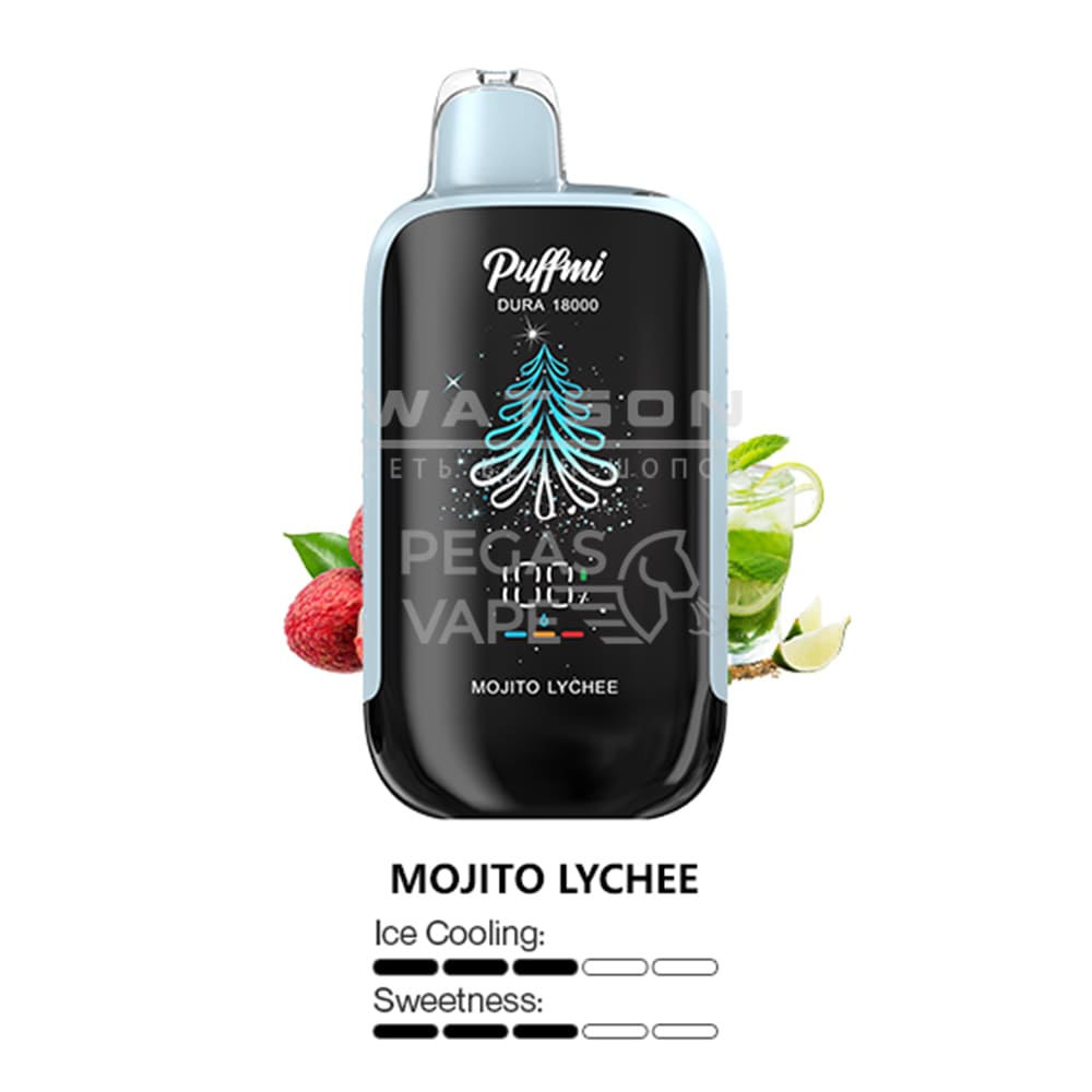 Электронная сигарета PUFFMI DURA 18000 (Мохито личи)