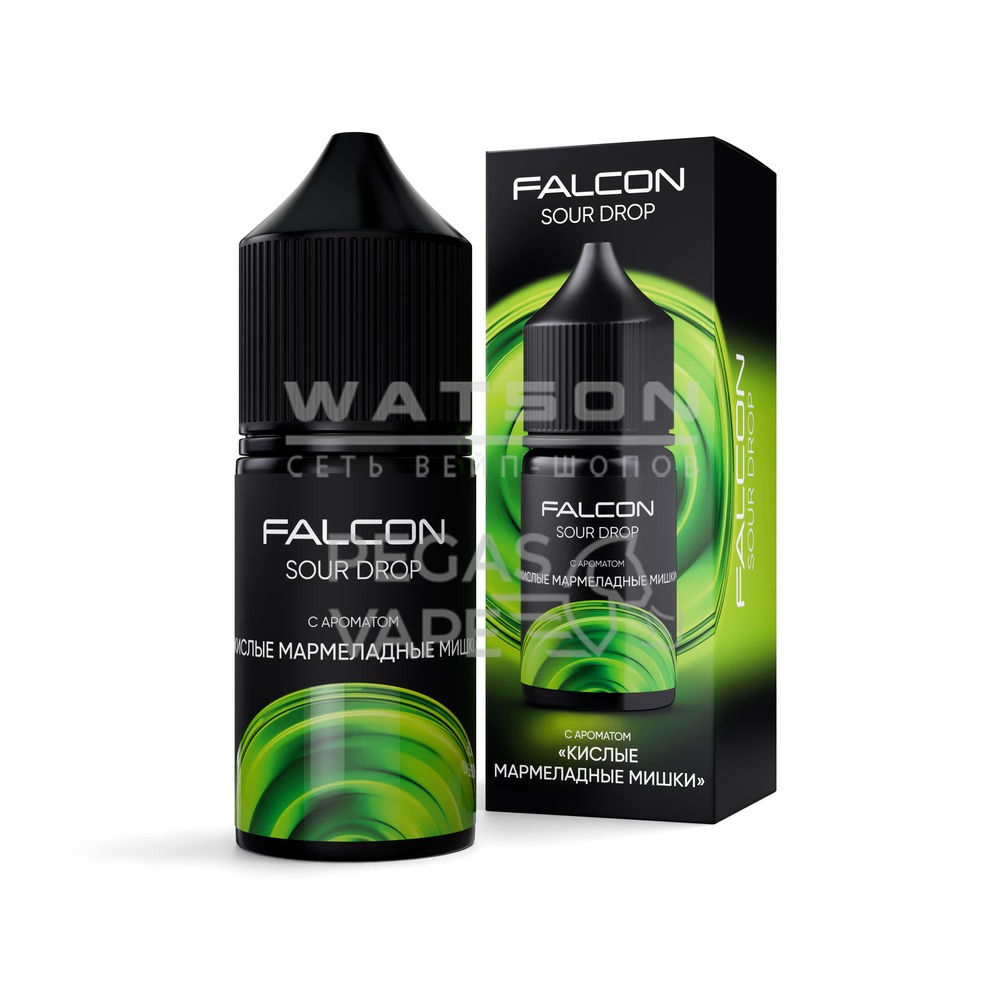 Жидкость FALCON SOUR DROP 30 мл  (Кислые мармеладные мишки) 30 мл 2% (20 мг/мл)