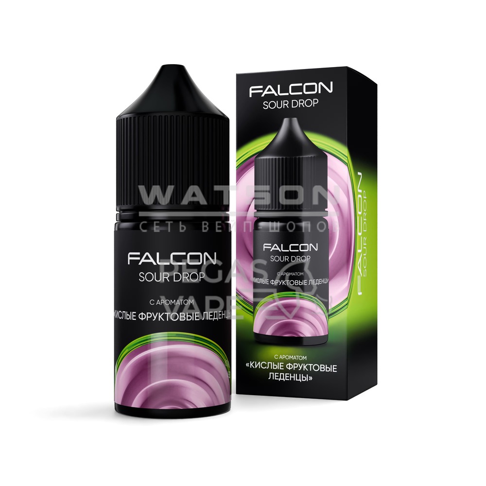 Жидкость FALCON SOUR DROP 30 мл  (Кислые фруктовые леденцы) 30 мл 2% (20 мг/мл)