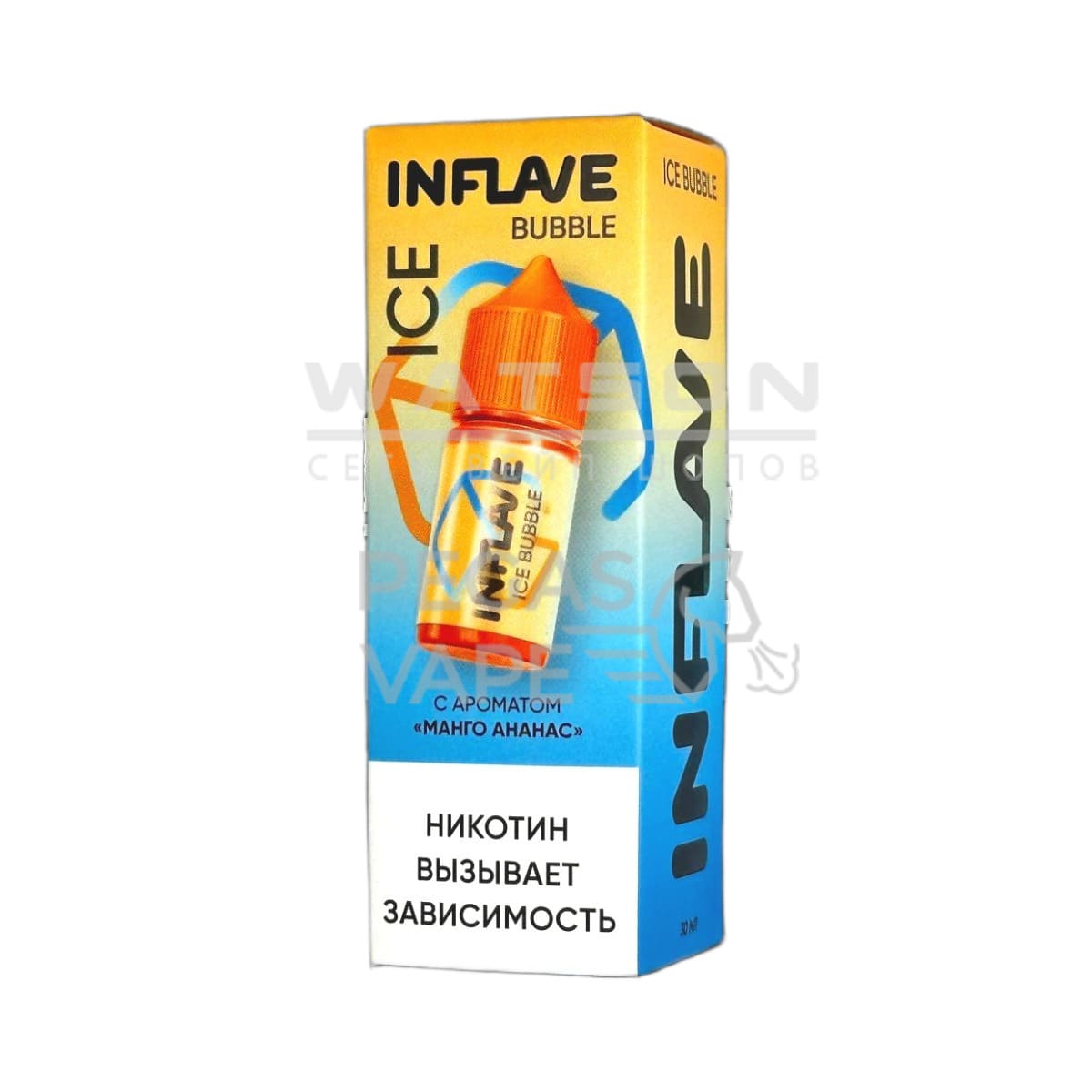 Жидкость INFLAVE BUBBLE ICE (Холодный манго ананас) 30 мл 2% (20 мг/мл)
