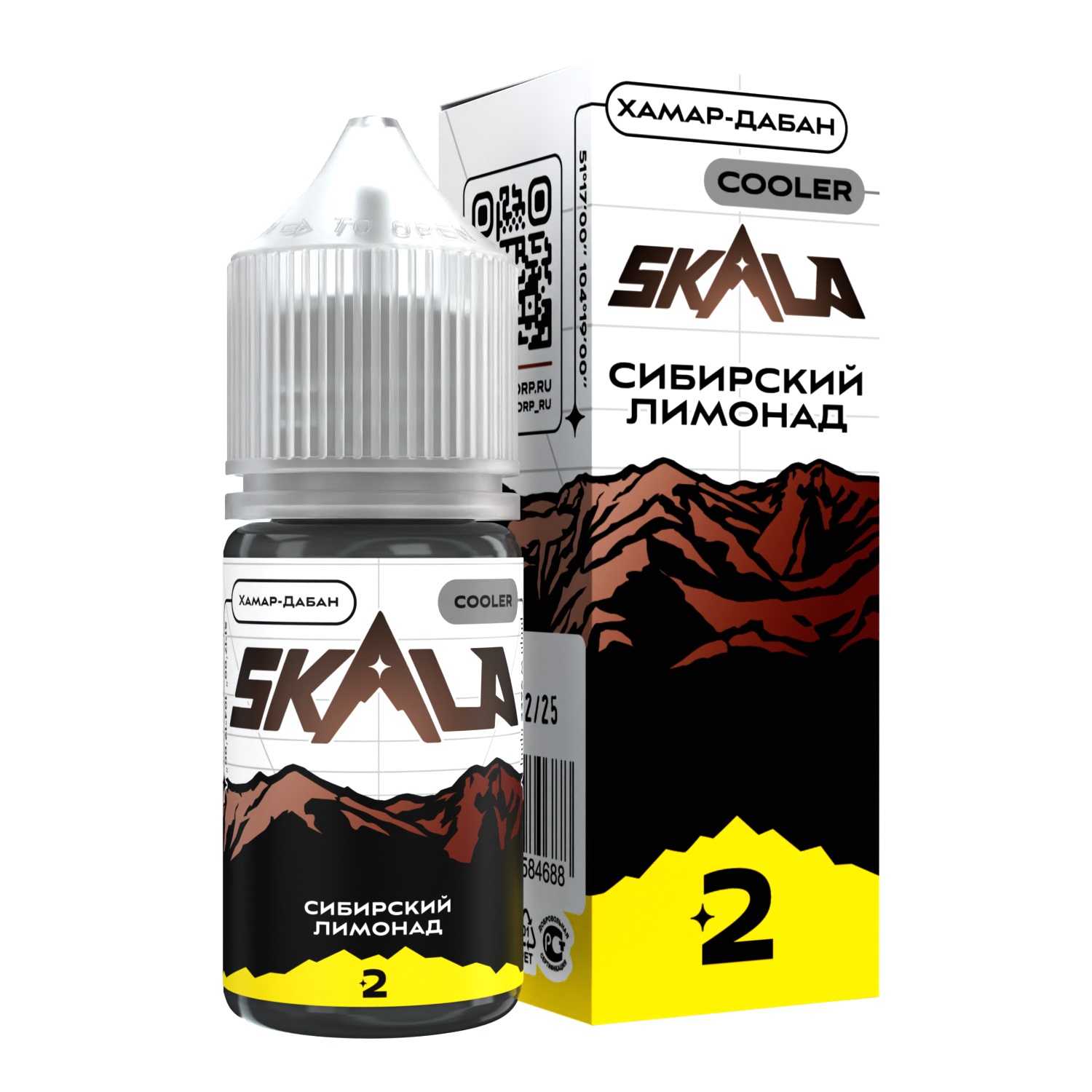 Жидкость SKALA Salt Хамар-Дабанд (сибирский лимонад со льдом)30 мл 2% (20 мг/мл) Жидкость SKALA Salt Хамар-Дабанд (сибирский лимонад со льдом)30 мл 2% (20 мг/мл)