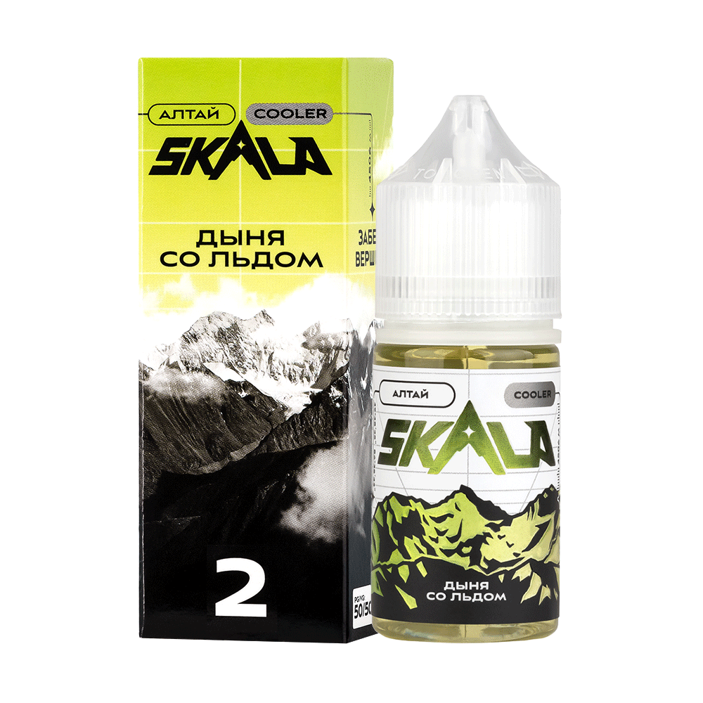 Жидкость SKALA Salt Алтай (Дыня со льдом) 30 мл 2% (20 мг/мл) Жидкость SKALA Salt Алтай (Дыня со льдом) 30 мл 2% (20 мг/мл)