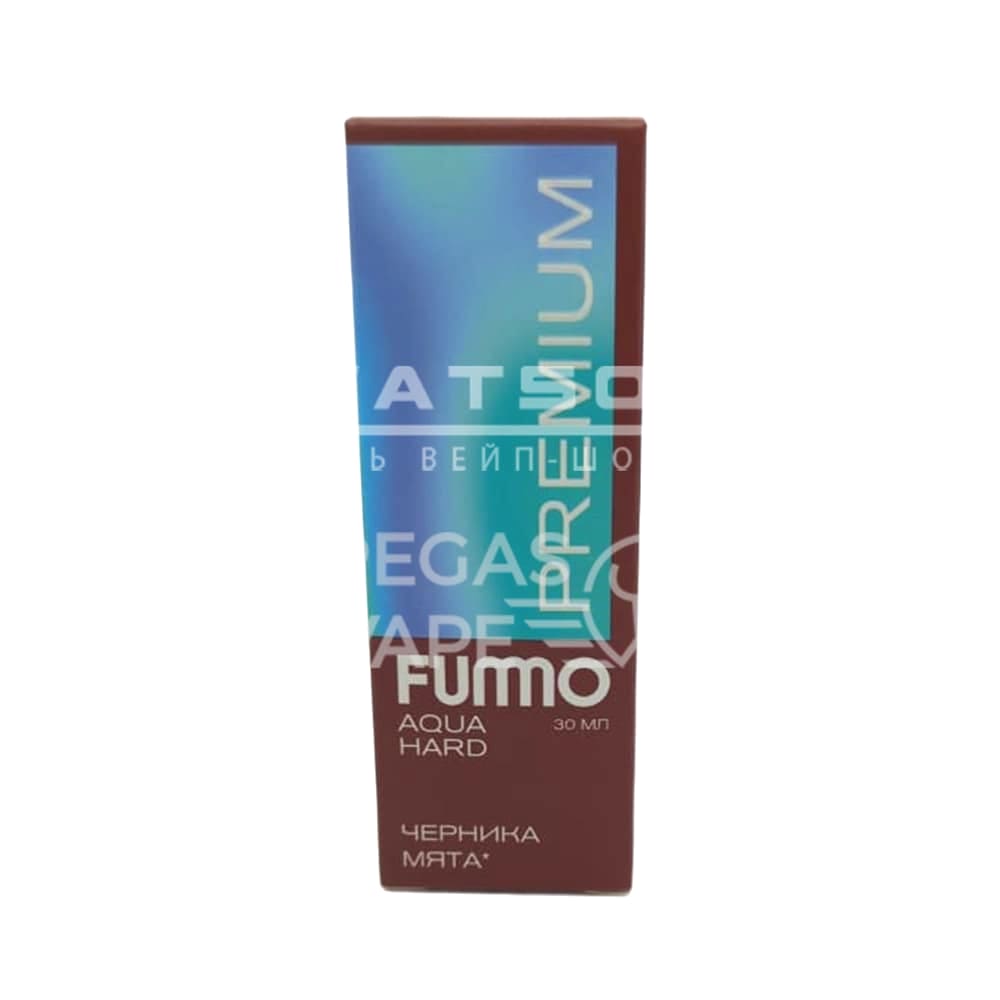 Жидкость FUMMO AQUA HARD (Черника мята) 30 мл 2% (20 мг/мл) Strong