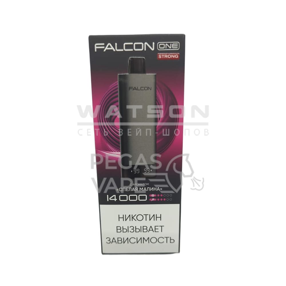 Электронная сигарета FALCON ONE 14000 (Спелая малина)