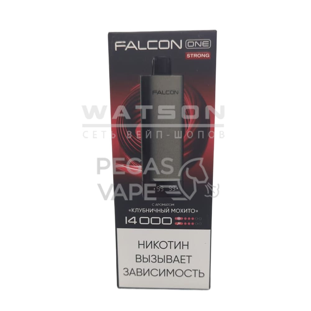 Электронная сигарета FALCON ONE 14000 (Клубничный мохито)