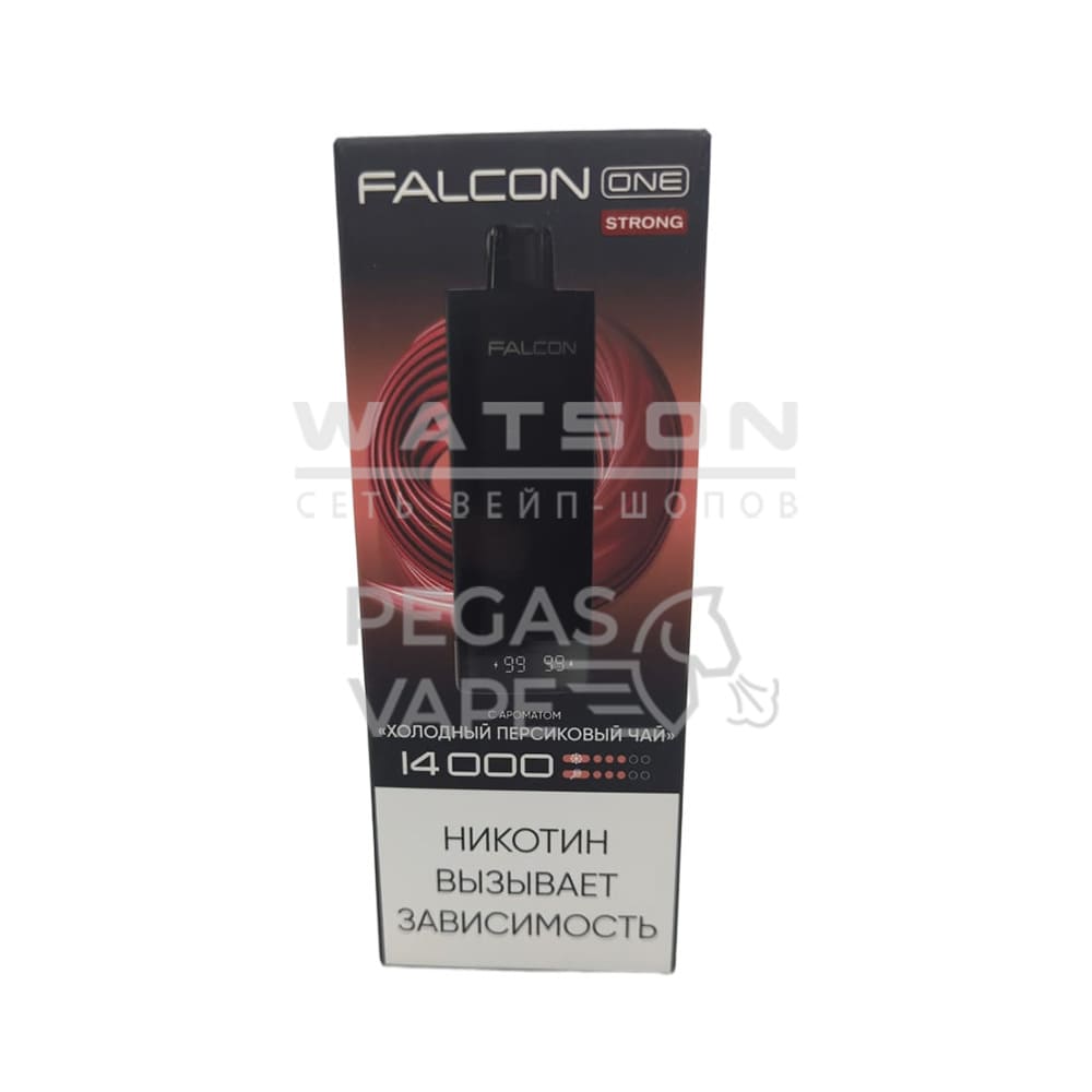 Электронная сигарета FALCON ONE 14000 (Холодный персиковый чай)