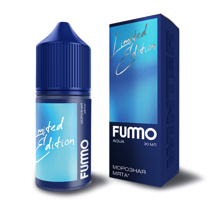 Жидкость FUMMO AQUA WINTER (Морозная Мята) 30 мл 2% (20 мг/мл) Жидкость FUMMO AQUA WINTER (Морозная Мята) 30 мл 2% (20 мг/мл)
