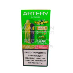 Электронная сигарета Artery CL7 FUSION 50k (Кислое яблоко ананас)
