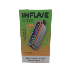 Электронная сигарета INFLAVE ONYX 18000 (Яблоко персик)