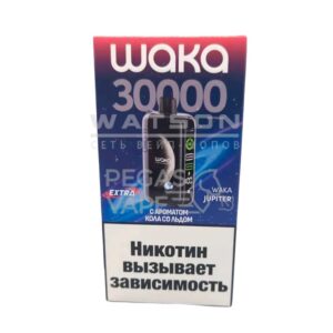 Электронная сигарета WAKA JUPITER DM 30000 EXTRA  (Кола со льдом)