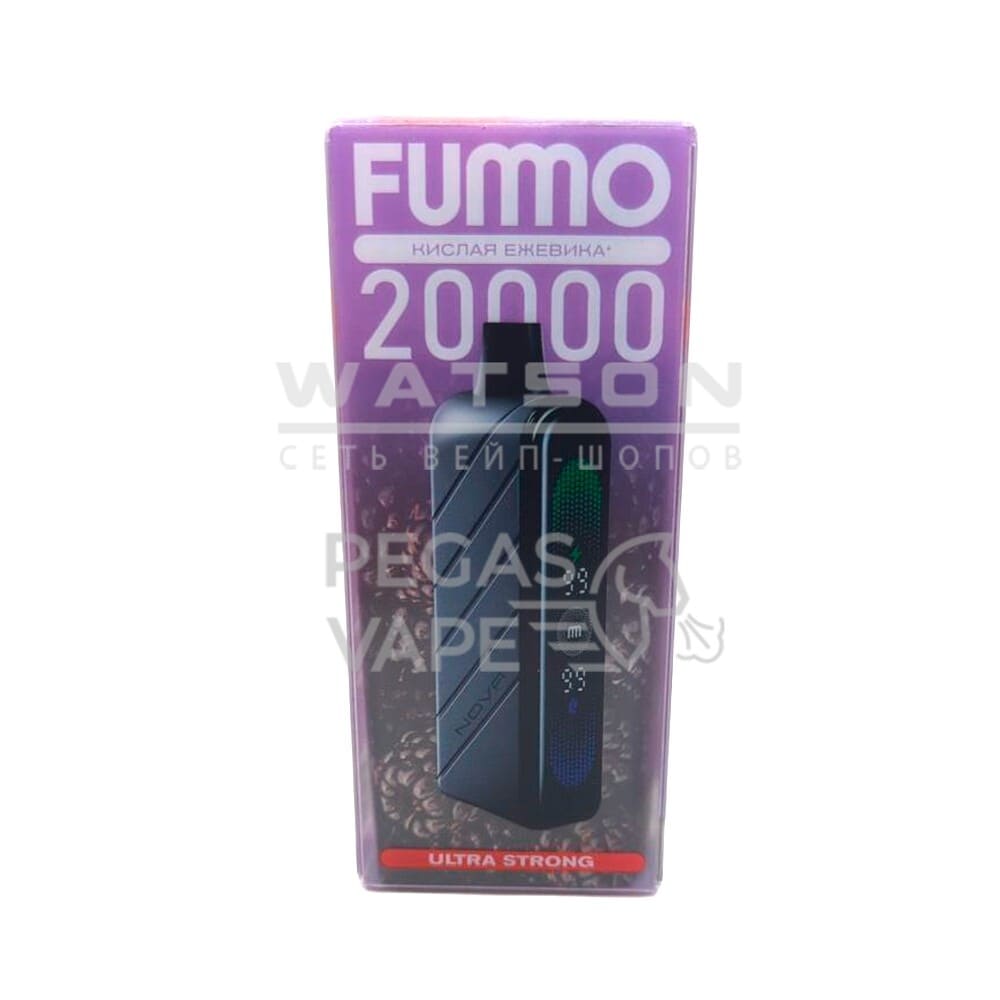 Электронная сигарета Fummo NOVA 20000 ultra strong (Кислая Ежевика)