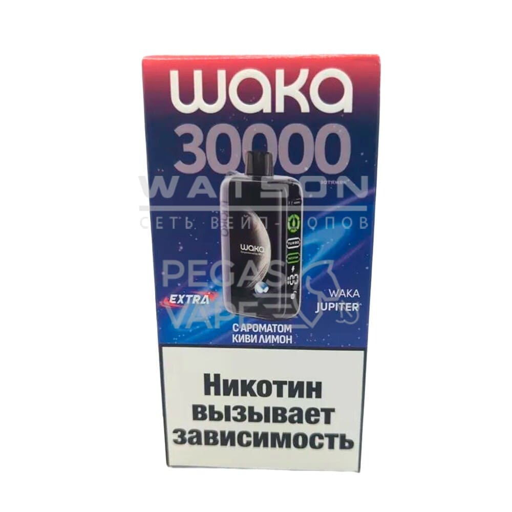 Электронная сигарета WAKA JUPITER DM 30000 EXTRA  (Киви лимон)