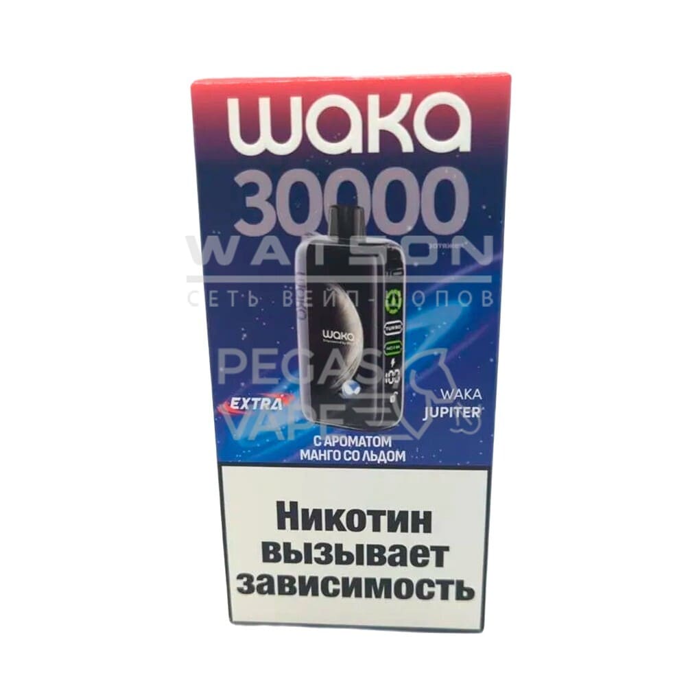 Электронная сигарета WAKA JUPITER DM 30000 EXTRA  (Манго со льдом)