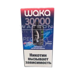 Электронная сигарета WAKA JUPITER DM 30000 EXTRA  (Черничная жвачка)