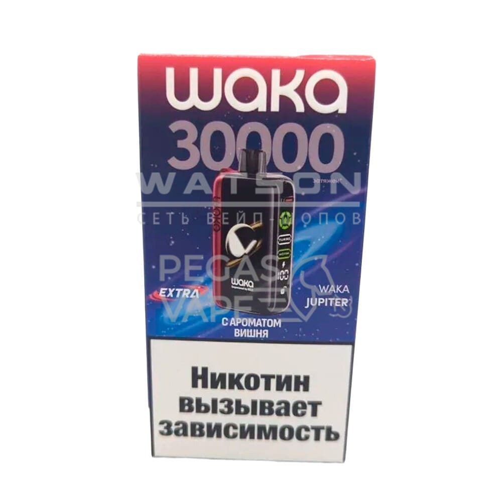 Электронная сигарета WAKA JUPITER DM 30000 EXTRA  (Вишня)