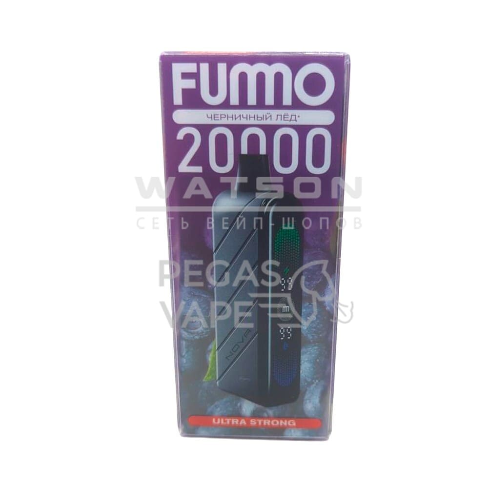 Электронная сигарета Fummo NOVA 20000 ultra strong (Черничный лед)