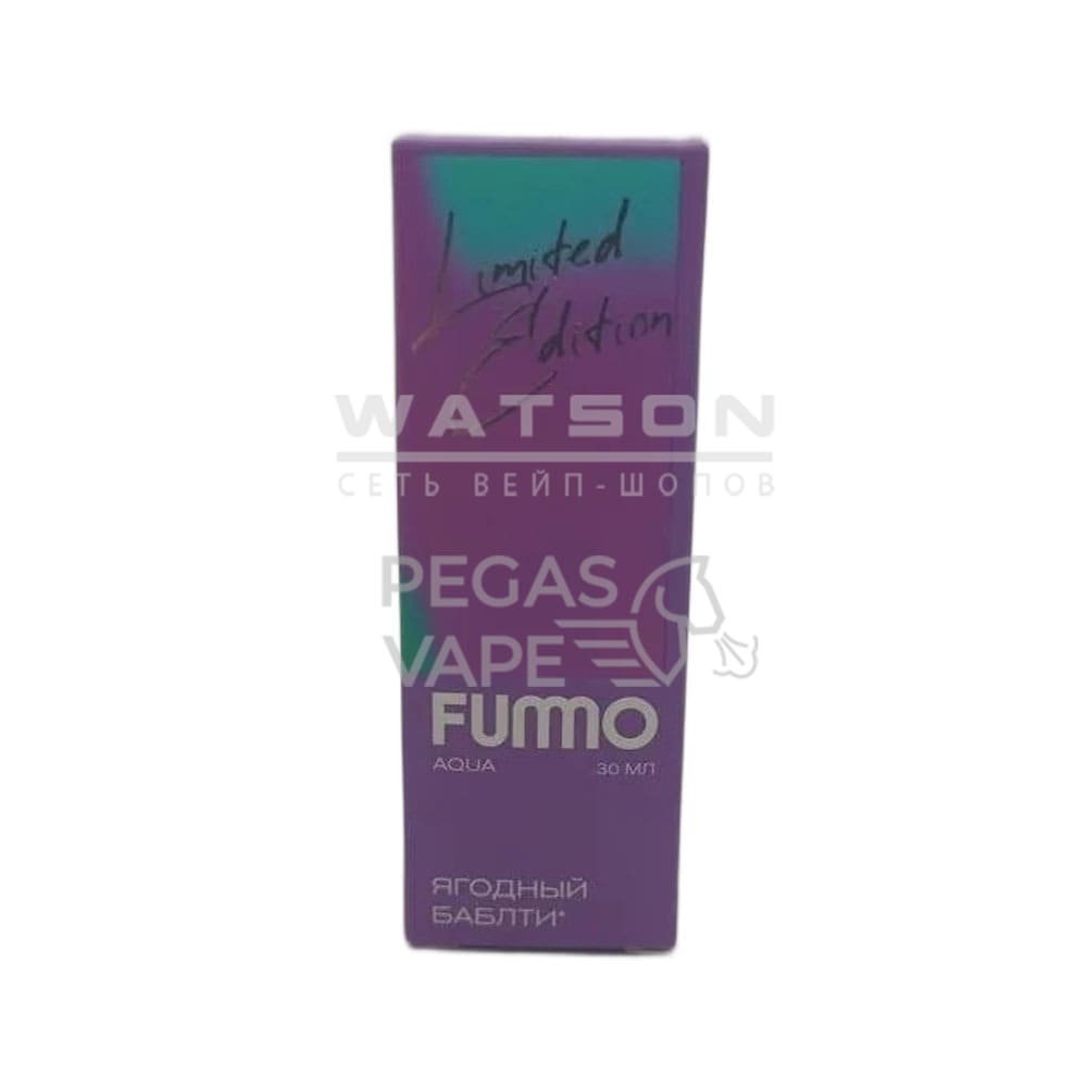Жидкость Fummo AQUA SUMMER (Ягодный баблти) 30 мл 2% (20 мг/мл)