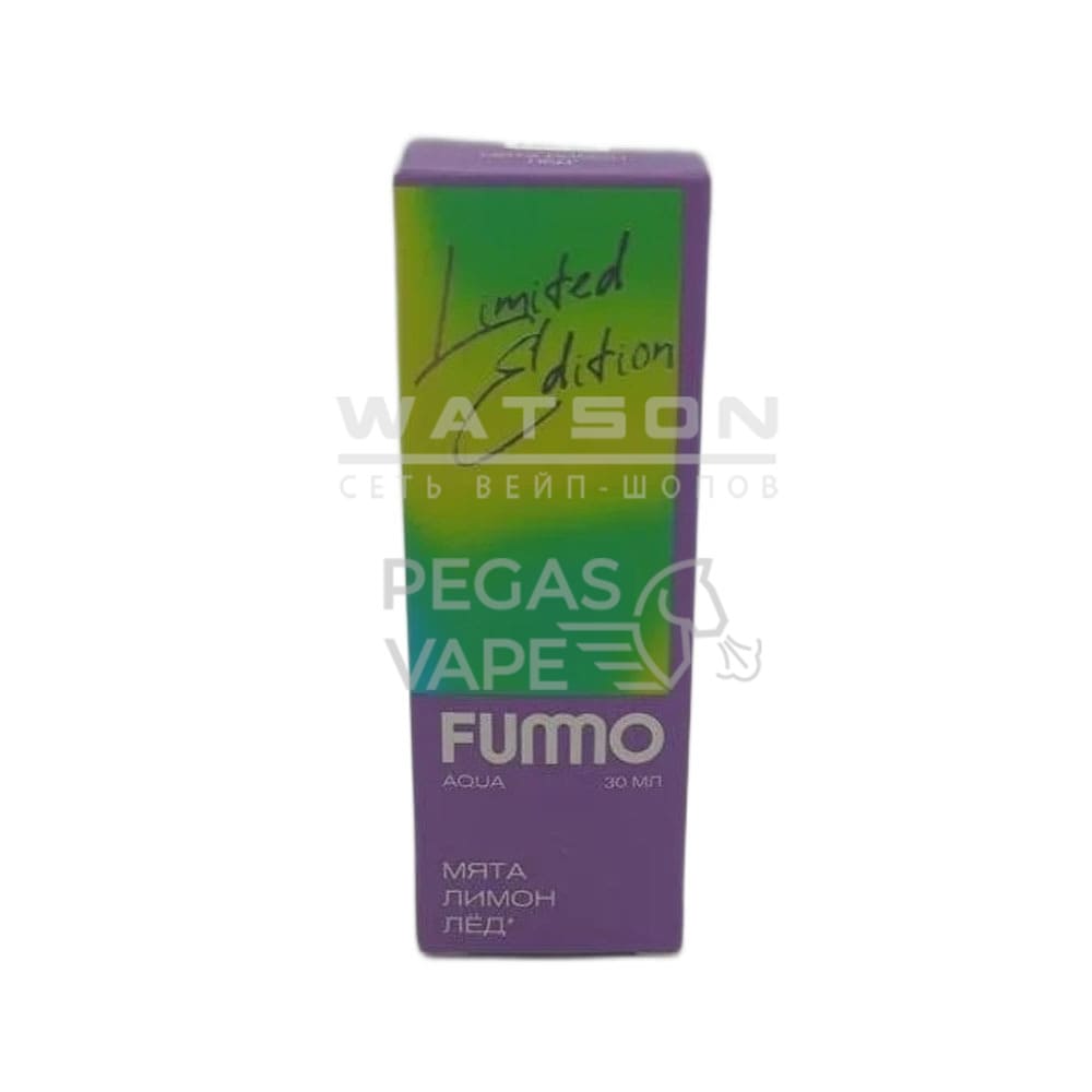 Жидкость Fummo AQUA SUMMER (Мята лимон лед) 30 мл 2% (20 мг/мл)
