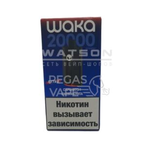 Электронная сигарета Waka Extra V2 20000 (Ежевика мята)