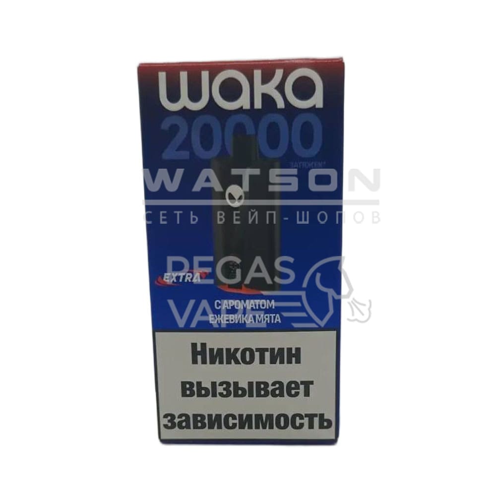 Электронная сигарета Waka Extra V2 20000 (Ежевика мята)