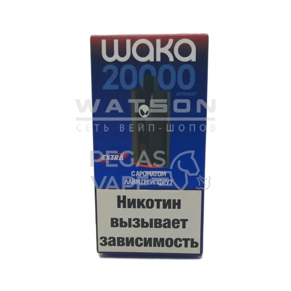 Электронная сигарета Waka Extra V2 20000 (Лайм грейпфрут)