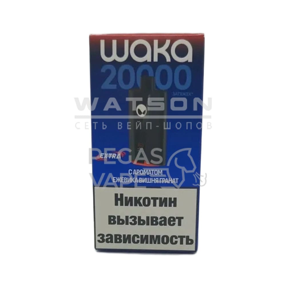 Электронная сигарета Waka Extra V2 20000 (Ежевика вишня гранат)