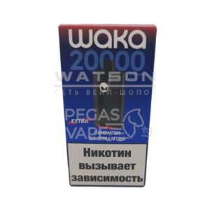 Электронная сигарета Waka Extra V2 20000 (Виноград ягоды)