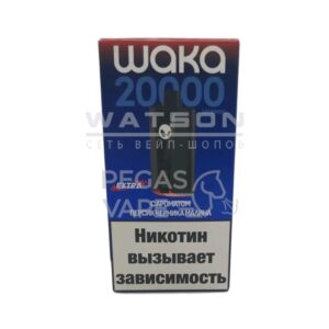 Электронная сигарета Waka Extra V2 20000 (Персик черника малина)