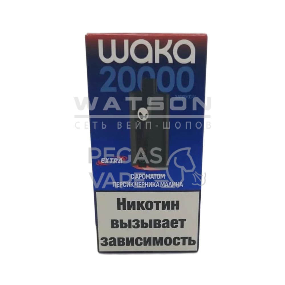 Электронная сигарета Waka Extra V2 20000 (Персик черника малина)