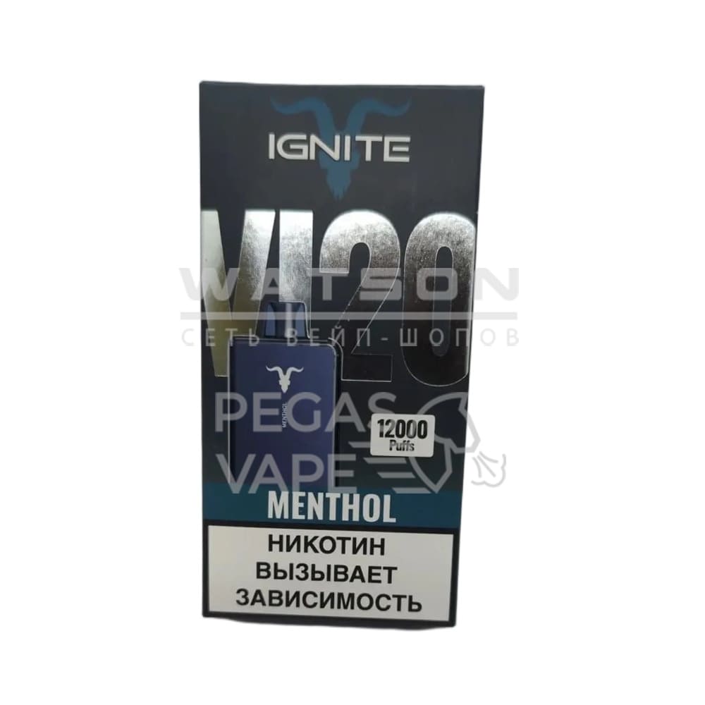 Электронная сигарета IGNITE V120 Black (Ментол)