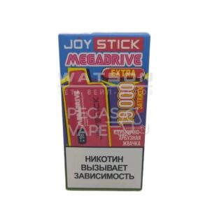 Электронная сигарета JOYSTICK Mega Drive Extra 19000 (Клубнично-арбузная жвачка)