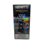 Электронная сигарета IGNITE V-250 BLACK (Клубника банан)