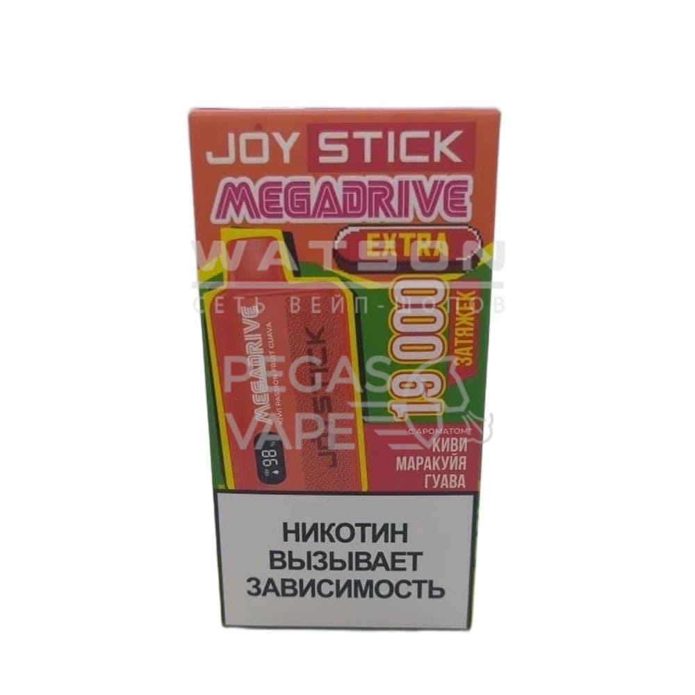 Электронная сигарета JOYSTICK Mega Drive Extra 19000 (Киви маракуйя гуава)