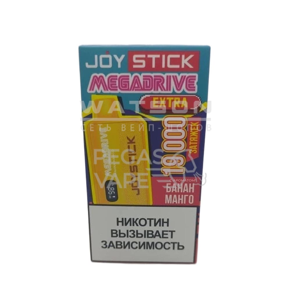 Электронная сигарета JOYSTICK Mega Drive Extra 19000 (Банан манго)