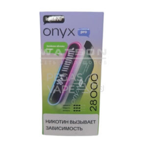 Электронная сигарета INFLAVE ONYX PRO 28000 (Зеленое яблоко банан)