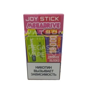 Электронная сигарета JOYSTICK Mega Drive Extra 19000 (Двойное яблоко)