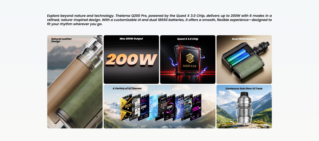 Thelema Q200 Pro Kit