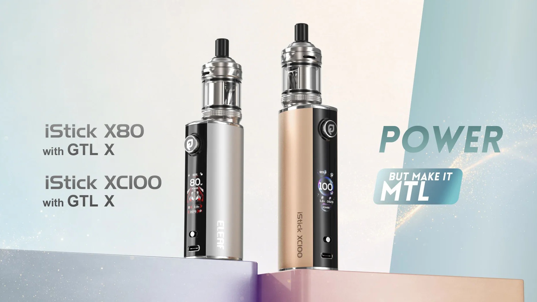 Eleaf iStick X80 и XC100