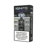 Электронная сигарета IGNITE V-100 (10000) (Черника малина)