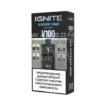 Электронная сигарета IGNITE V-100 (10000) (Черника лимон)