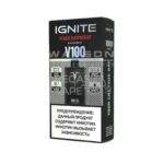 Электронная сигарета IGNITE V-100 (10000) (Персик малина)