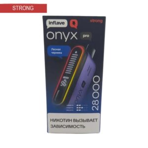 Электронная сигарета INFLAVE ONYX PRO STRONG 28000 (Лесная черника)