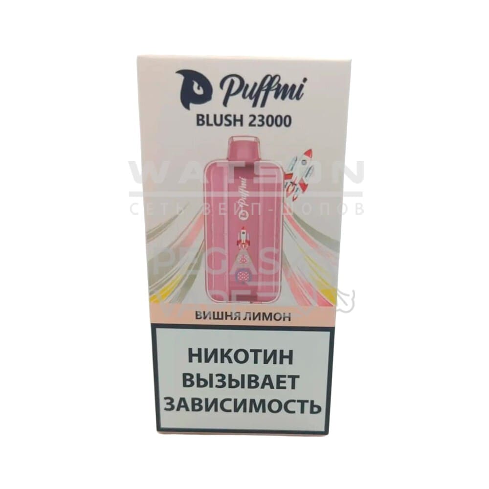 Электронная сигарета PUFFMI BLUSH Strong 23000 (Вишня лимон)